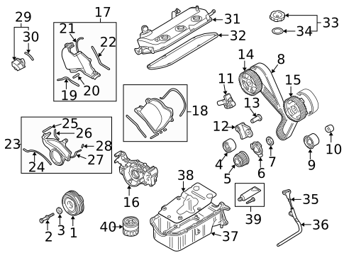 Engine Parts for 2002 Mitsubishi Montero #0