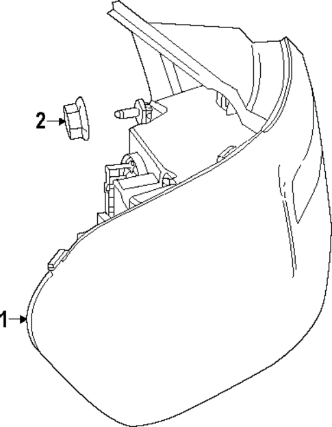 Tail Lamps for 2024 Mercedes-Benz EQE SUV AMG® #0