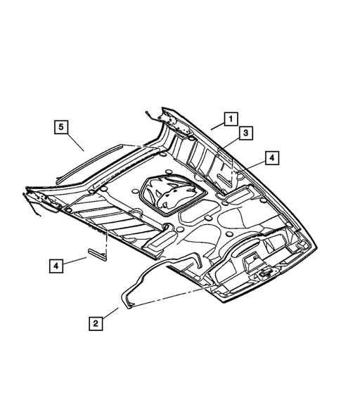 Hood & Hood Release for 2006 Dodge Viper #1