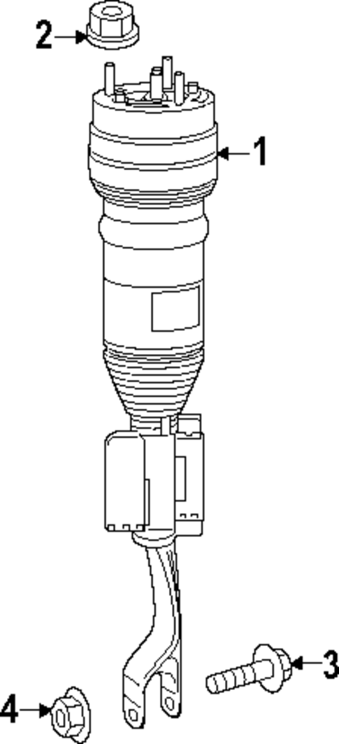 Struts & Components for 2025 Mercedes-Benz EQE SUV AMG® #1