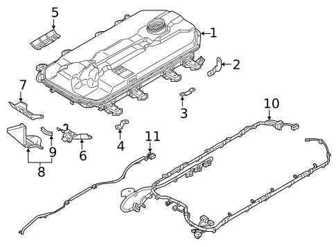 Battery for 2021 Mitsubishi Outlander PHEV #0