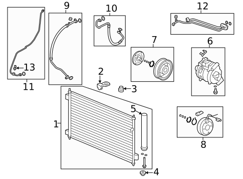 Switches & Sensors for 2013 Honda Accord #0