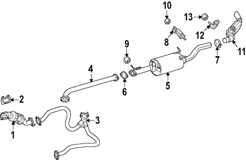 Exhaust Components for 2025 Ram 1500 #0