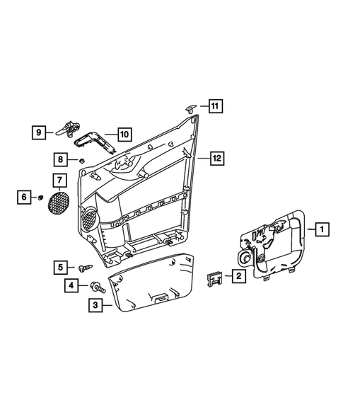 Front Door for 2009 Dodge Sprinter 2500 #2