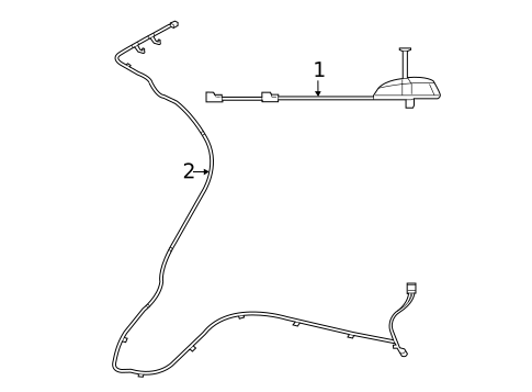 Antenna & Radio for 2014 Chrysler 200 #1