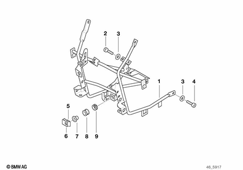 Motorcycle Trim Section, Windshield for 2001 BMW-Motorrad R 1150 RT #6