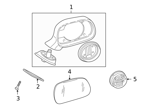 Mirrors for 2001 BMW Z3 #0