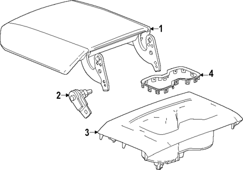Console for 2024 Chevrolet Silverado EV #2