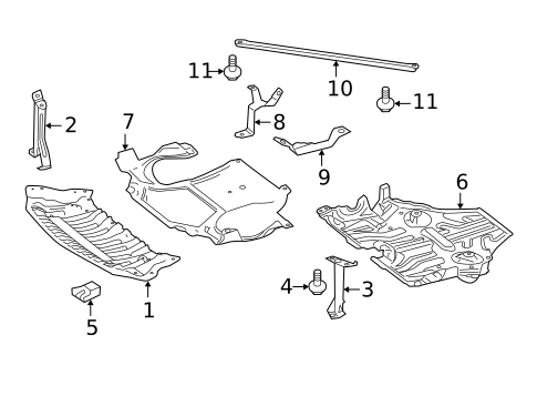 Splash Shields for 2021 Mercedes-Benz AMG GT 63 S #2