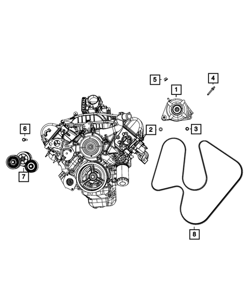 Generators / Alternators for 2008 Dodge Ram 1500 #2