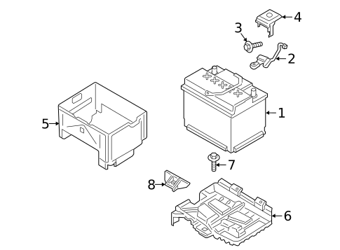 Battery for 2021 Hyundai Kona Electric #0