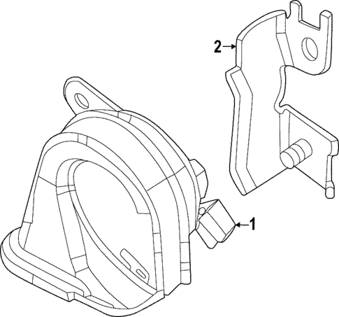 Horn for 2024 Honda HR-V #0