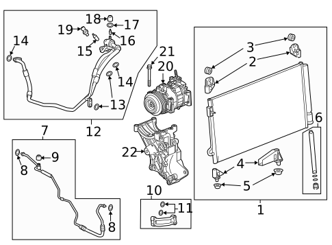 Gaskets & Sealing Systems for 2024 Chevrolet Traverse Limited #19