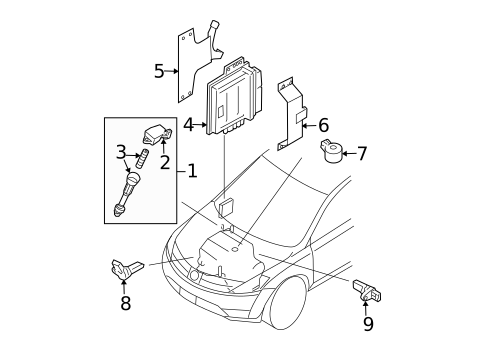 Powertrain Control for 2007 Nissan Murano #0