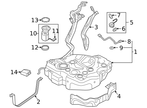 Fuel System Components for 2015 Volkswagen GTI #0