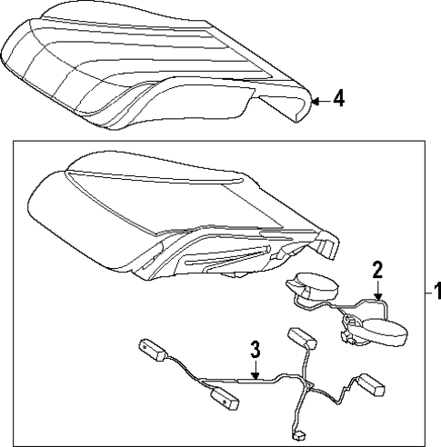 Driver Seat Components for 2025 Mercedes-Benz E450 #2