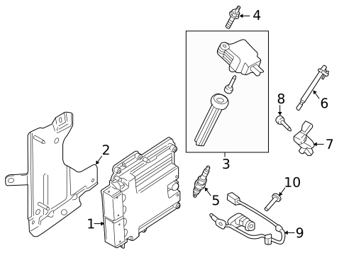 Ignition System for 2018 Lincoln MKX #0