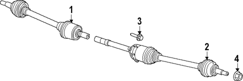 Drive Axles for 2024 Dodge Charger Daytona #1