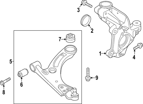 Suspension Components for 2026 Volvo EC40 #2