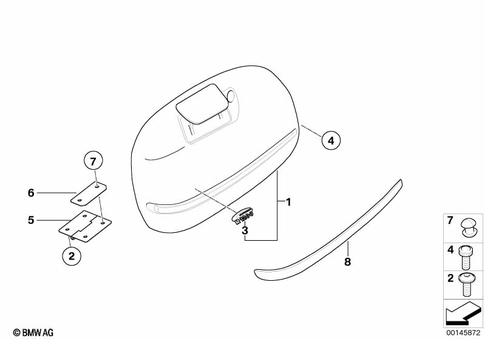 Luggage System for 2002 BMW-Motorrad R 1200 CL #0