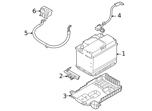 Battery for 2023 Kia EV6 #1