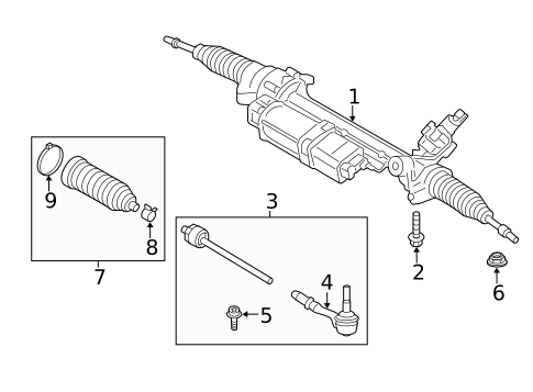 Steering Gear & Linkage for 2022 BMW X3 #0