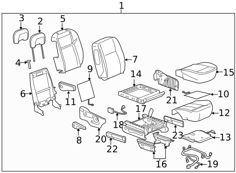 Power Seats for 2006 Pontiac Montana #1