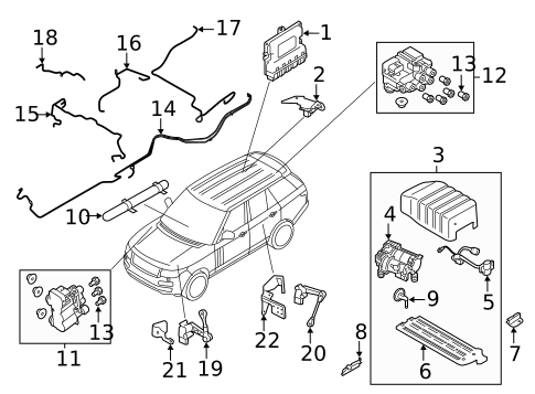 Ride Control Components for 2019 Land Rover Range Rover #0