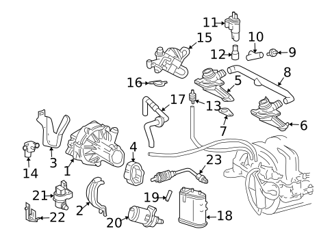 Powertrain Control for 2006 Mercedes-Benz CLS55 AMG #1