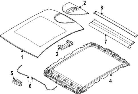 Sunroof for 2025 BMW i5 #1