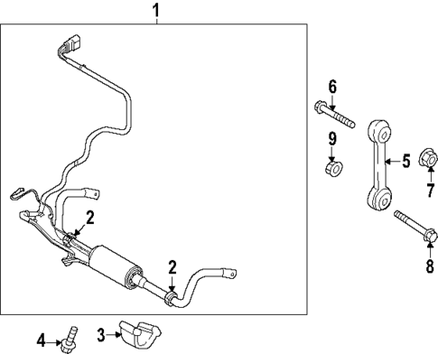 Stabilizer Bar & Components for 2025 Audi SQ7 #0