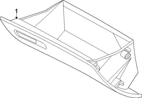 Glove Box for 2025 Kia Sorento #1