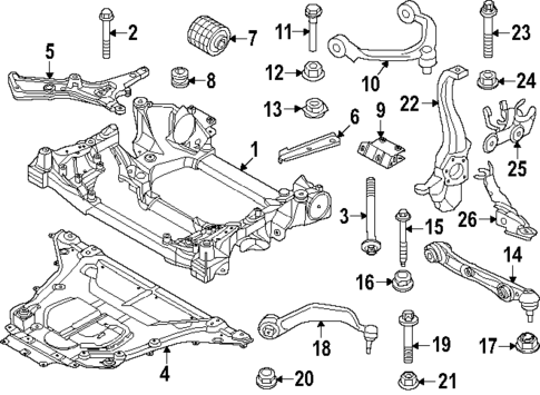 Suspension Components for 2024 BMW i5 #2