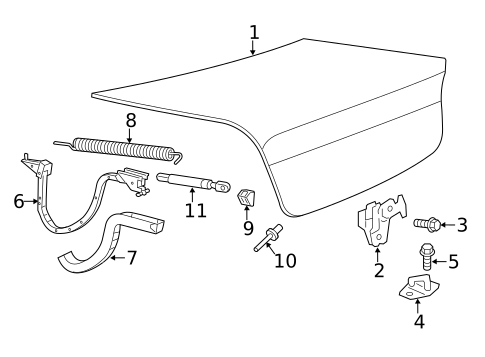 Trunk for 2019 Dodge Charger #0