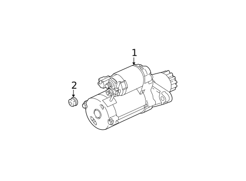 Starter for 2003 Lexus ES300 #1