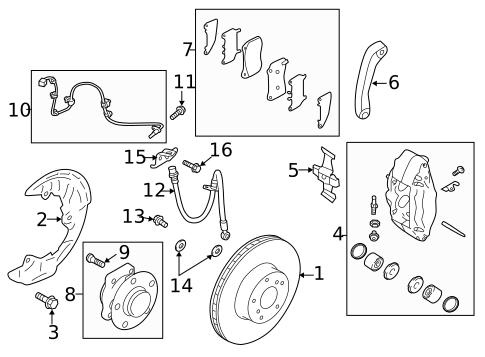 Front Brakes for 2020 Toyota 86 #1