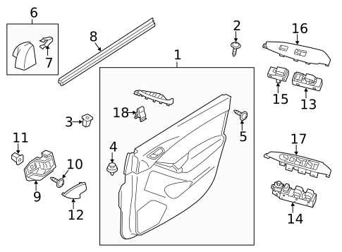 Front Door for 2014 Mazda CX-5 #1
