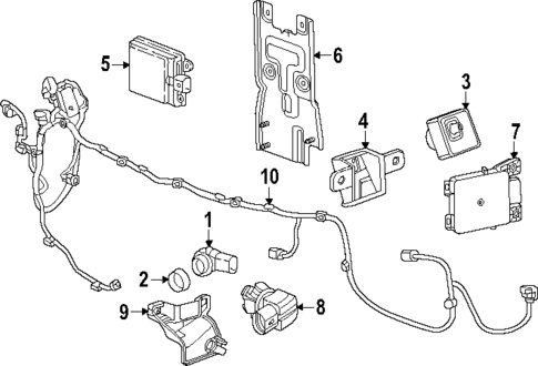 Electrical Components for 2025 GMC Acadia #1