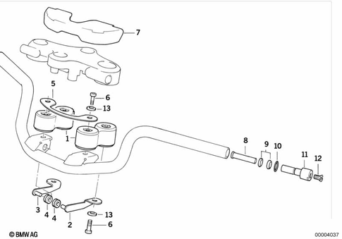 Motorcycle Handlebars for 1994 BMW-Motorrad R 1100 RS #2
