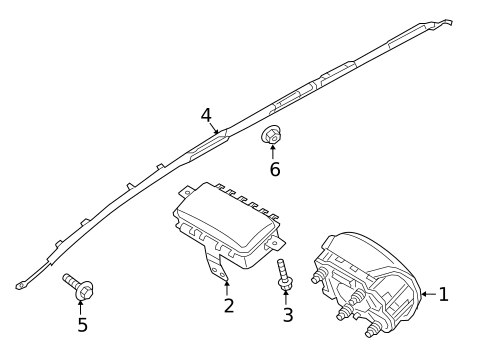 Air Bag Components for 2019 Kia Sorento #0