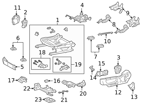 Power Seats for 2020 Lexus ES300h #0