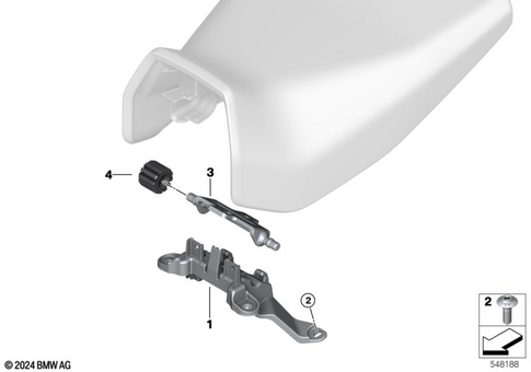 Bench Seat for 2025 BMW-Motorrad R 1300 GS Adventure #2