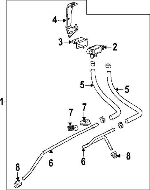 Emission Components for 2023 Chevrolet Silverado 3500 HD #2