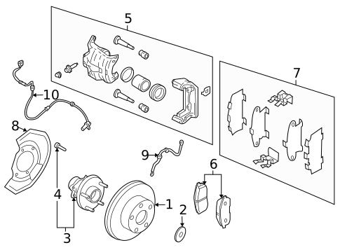 Front Brakes for 2007 Nissan Murano #0