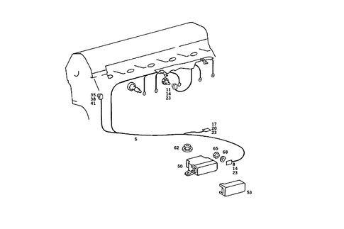 Pre-Glow System for 1988 Mercedes-Benz 190D #2