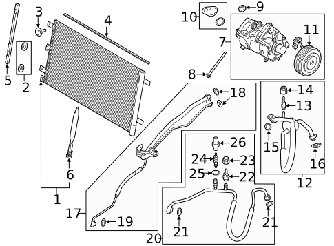 Gaskets & Sealing Systems for 2022 Ford F-150 #1