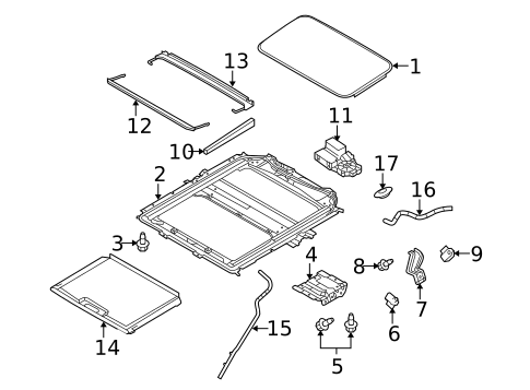 Sunroof for 2016 Ford Taurus #1