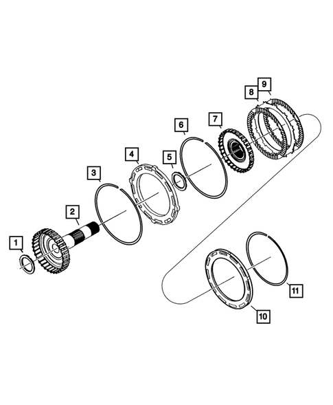 Gear Train for 2007 Dodge Ram 3500 #14