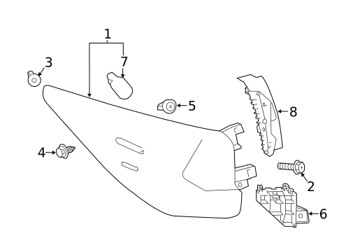 Bulbs - Chassis for 2016 Lexus RX450h #2