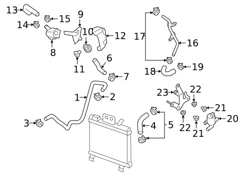 Hoses & Lines for 2019 Porsche Cayenne #1